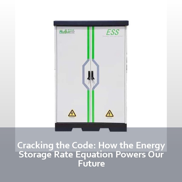 Cracking the Code: How the Energy Storage Rate Equation Powers Our Future
